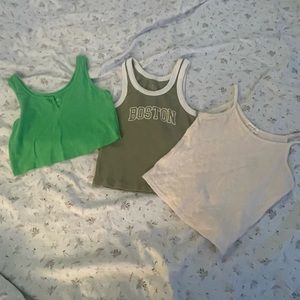 3 pack girls tank tops